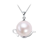 Yamashata Lake Jewelry S925 Sterling Silver Accessories Pendant Women Necklace Teapot Freshwater Pearl Clavicle Chain Jewelry Women