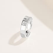 Cross-border Fashion S925 Sterling Silver Star Ring for Men and Women Can Wear Heavy Industry Irregular Design Ring