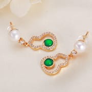 Freshwater Pearl Earrings s925 Silver Needle Fritillaria Earrings Advanced Sense to Send Girlfriends