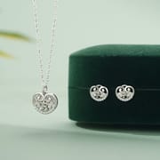 Original Po S999 Foot Silver Ben Life Snake Year Ji Zi Ruyi Ankang Necklace suit Women's Sweater Chain