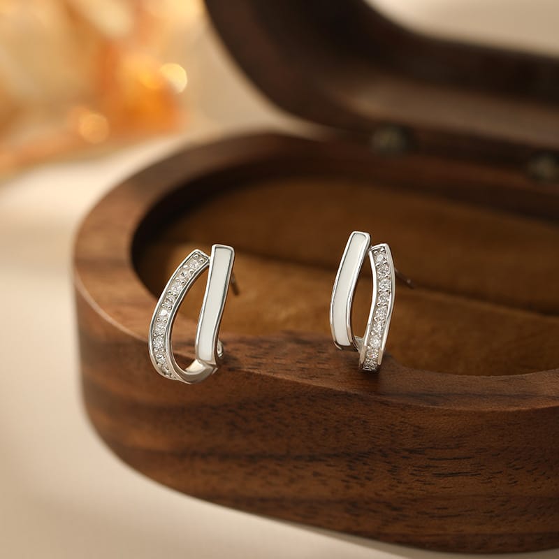 S999 silver new style earrings 