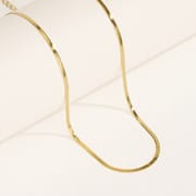 Cross-border fashion temperament S925 sterling silver necklace women's European and American simple personality clavicle chain blade chain