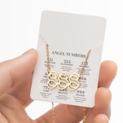 2024 Women's New Arrival Angel Lucky Numbers Pendant Necklace Fashion 000-999 Stainless Steel Vintage Necklace