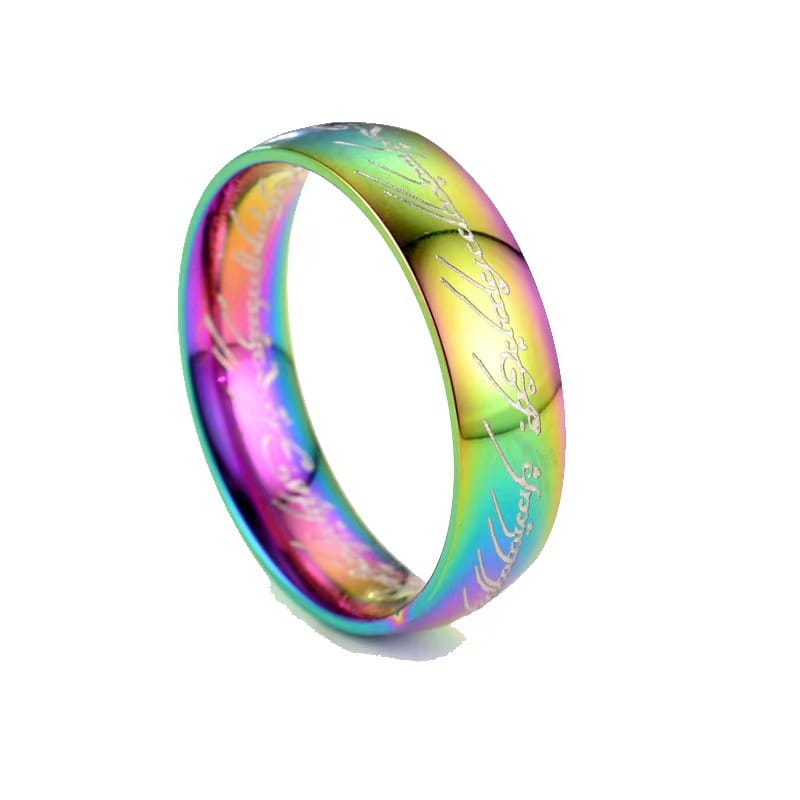 Cross-border supply of titanium steel ring ring men's and women's stainless steel ring factory spot wholesale