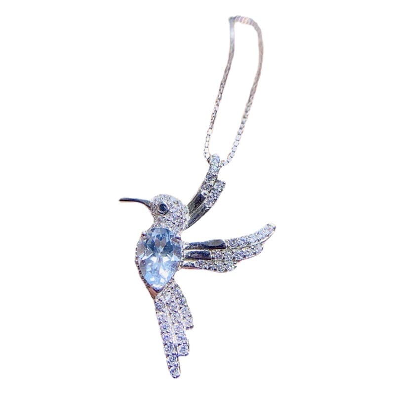 New natural topaz pendant 5*7mm water drop Topa pendant necklace 925 silver 