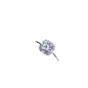 Classic style Mosan diamond ring wholesale 925 silver bag overtest drill pen GRA live supply
