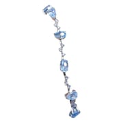 Fresh bracelet 925 silver natural Topaz bracelet gift wholesale