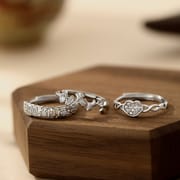 Original Po S999 Silver Fuya Series Ring with Chinese Style National Style Elegant and Fresh Niche Jewelry
