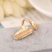 Cross-border Fangtuo alloy texture fashion nail ring extended finger nail ring jewelry spot
