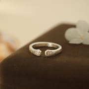 Po S999 Silver Cat Claw Ring Unique Design Cute Temperament Funny Daily Fresh Bracelet Cross-border Hair