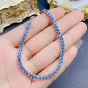 New arrival natural Topaz bracelet 925 silver inlaid gift wholesale main stone 3 Jewelry Wholesale