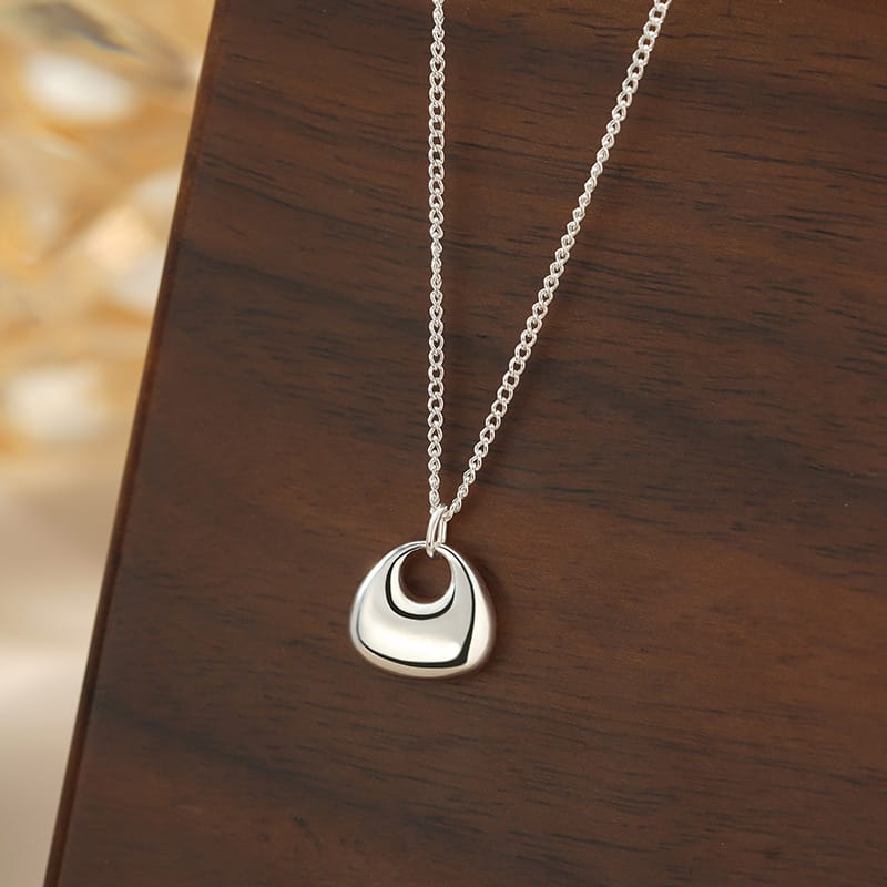 Po S999 Foot Silver Guofeng Fat Tuo Necklace Women's Personalized Light Luxury Niche High-end Fashion Clavicle Chain for Hair