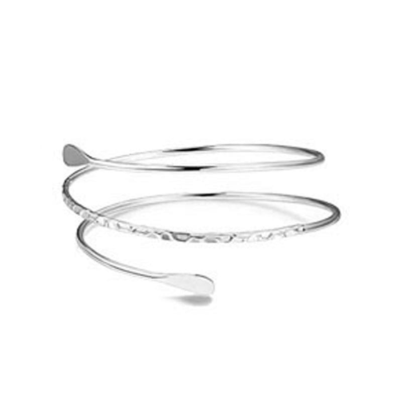 Europe and the United States hot cross-border Fashion New leaf bracelet exaggerated flower arm ring diamond opening arm bracelet