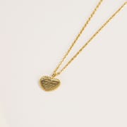 Cross-border S925 Sterling Silver High-end Fashion Love Necklace Women's Niche Personalized Heart-shaped Letter Clavicle Chain Tide