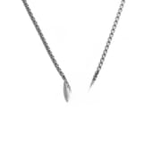 Fashion Titanium Steel Double Ring Necklace TikTok Hip Hop ins Trendy Men's Distinctive Crystal Pendant Long Woolen Chain Accessories