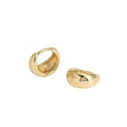 Europe and the United States cross-border high-level sense S925 sterling silver fashion personality element ring earrings female small circle earrings versatile
