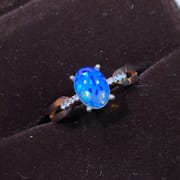 Need Opal to 925 silver natural opal ring live to receive large orders to talk about