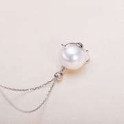 Yamashata Lake Jewelry S925 Sterling Silver Accessories Pendant Women Necklace Teapot Freshwater Pearl Clavicle Chain Jewelry Women