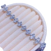 New arrival natural aquamarine bracelet 925 silver inlaid gift wholesale main stone 3.4 Jewelry Wholesale