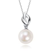 Fashionable Style Freshwater Pearl Necklace for Women 925 Sterling Silver Accessories Niche Versatile Clavicle Chain