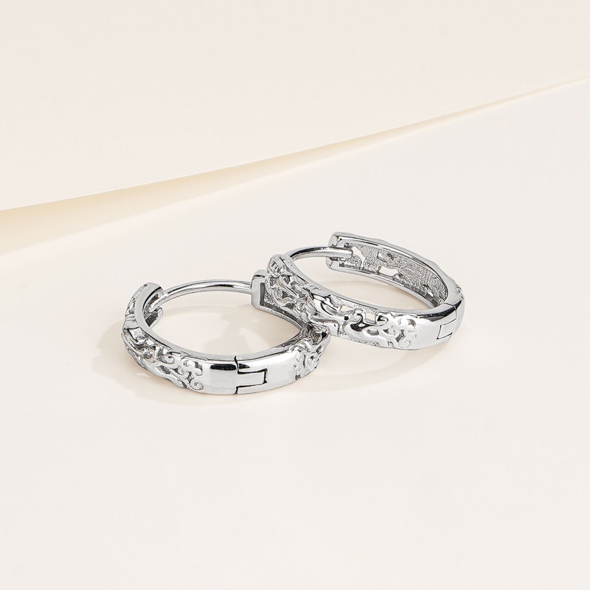 S925 sterling silver PiXiu design fashion earrings for men and women