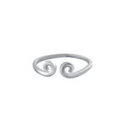 Po S999 Foot Silver Curse Ring Retro Niche Temperament Unique Design Sense Advanced Xiangyun Ring