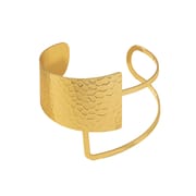 Cross-border E-commerce Simple Exaggerated European and American Style Temperament Bracelet Niche Design Cold Style Opening Bracelet Jewelry for Women