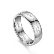 Cross-border supply of titanium steel ring ring men's and women's stainless steel ring factory spot wholesale