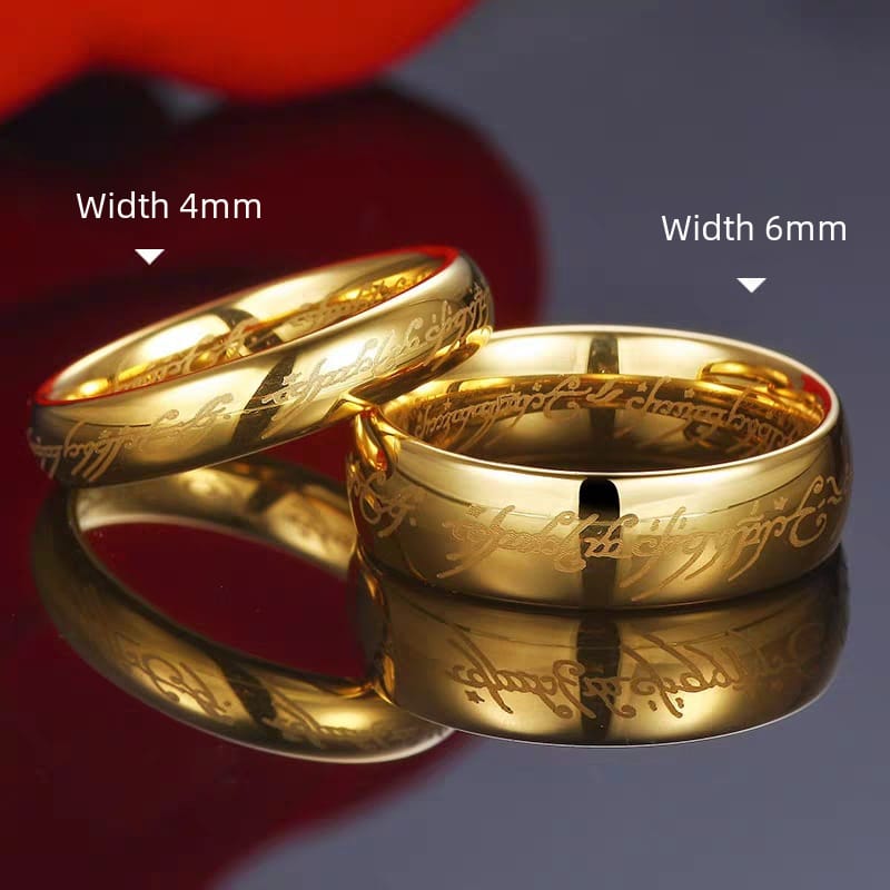 Cross-border supply of titanium steel ring ring men's and women's stainless steel ring factory spot wholesale