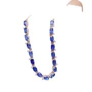Girls' Bracelet Natural Sapphire Bracelet 925 Silver Certificate Support Review Live Douyin Supply