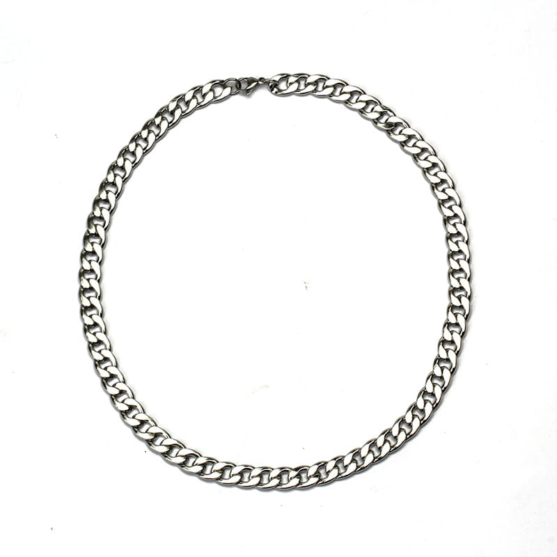 NK necklace NK titanium steel men and women lovers Korean style necklace hip hop hiphop men and women stainless steel necklace