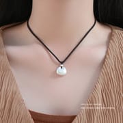 Bao S999 pure silver National style fat blessing pendant necklace light luxury high-grade sense national fashion ethnic style neck jewelry hot