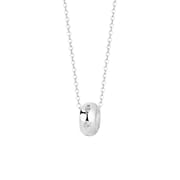 Po S999 Silver Shining Four Mans Star Necklace Women's Fashion Geometric Personality All-match High-end Design Clavicle Chain