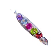 New arrival natural Duobao bracelet Garnet Topaz olivine amethyst color beautiful wholesale