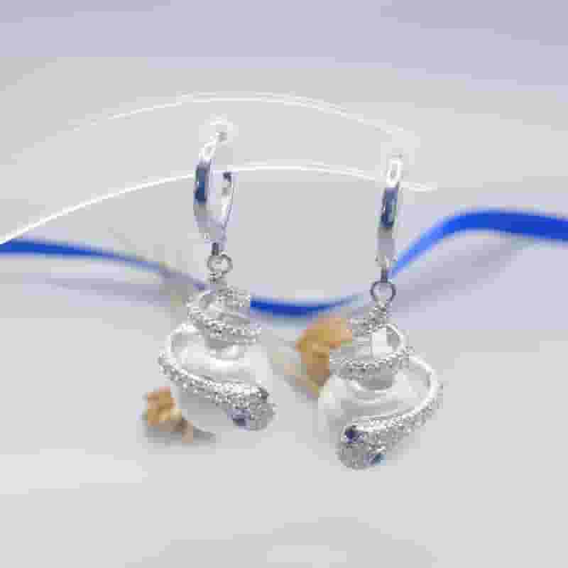 Snake Fashion Design High-grade Ear Buckle Year of the Snake Earrings