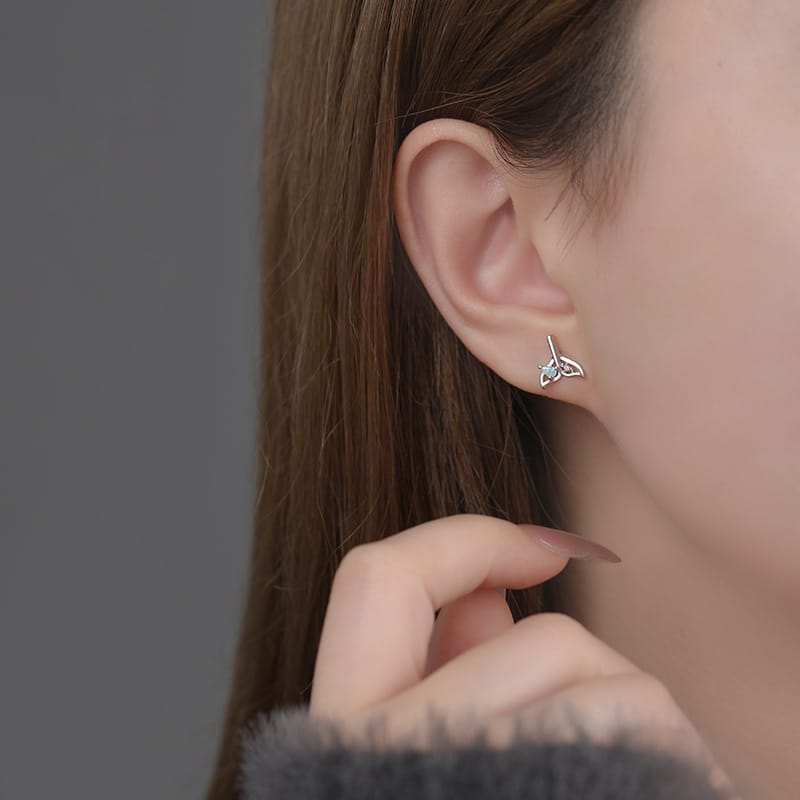 Original Po S999 Foot Silver Sunseeker Whale Tail Series Sweet Niche Fresh Temperament Han Feng Clavicle Chain Daifa