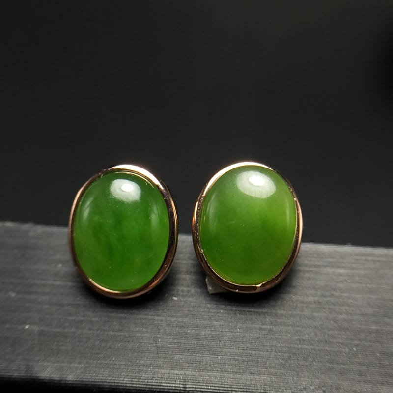 Natural Hotan Jasper Earrings Wholesale 925 Sterling Silver Inlaid Various Size Earrings Wholesale