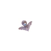 Factory wholesale explosions natural aquamarine ring S925 silver inlaid main stone 4*6 selling Europe and the United States a generation of hair