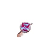 925 silver inlaid natural color treasure ring natural gem style exquisite fashion factory wholesale
