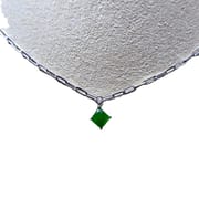 Factory wholesale explosions natural jasper necklace S925 silver inlaid main stone 6*6 selling Europe and the United States a generation