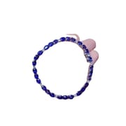 Factory wholesale explosions natural sapphire bracelet S925 silver inlaid with the main stone 4*5 selling Europe and the United States a generation of hair