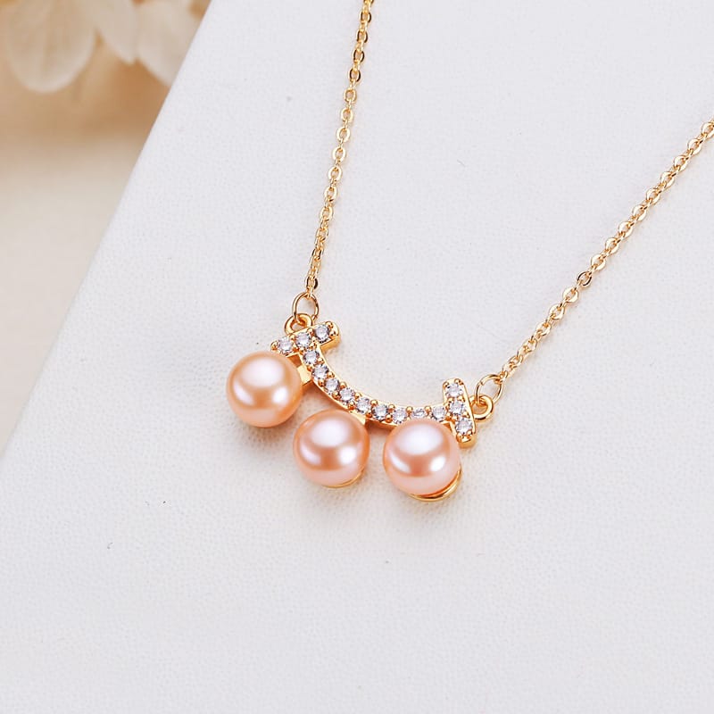 5mm pink steamed bread round pearl