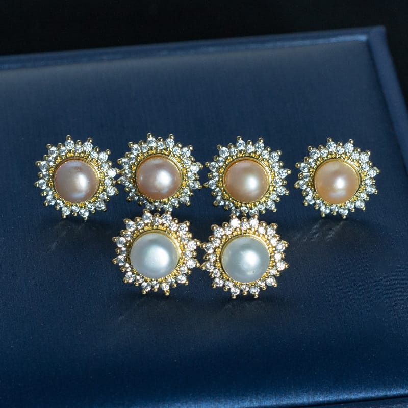 Pearl earrings FF23183