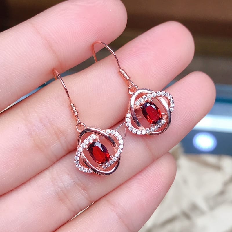 E style electroplated rose gold