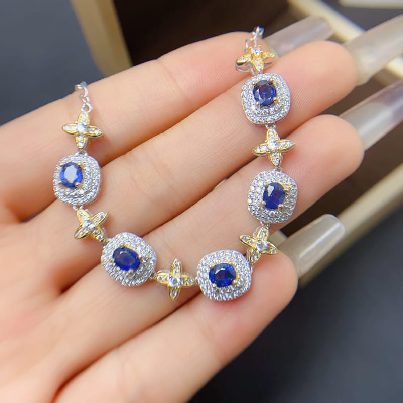 925 silver white gold