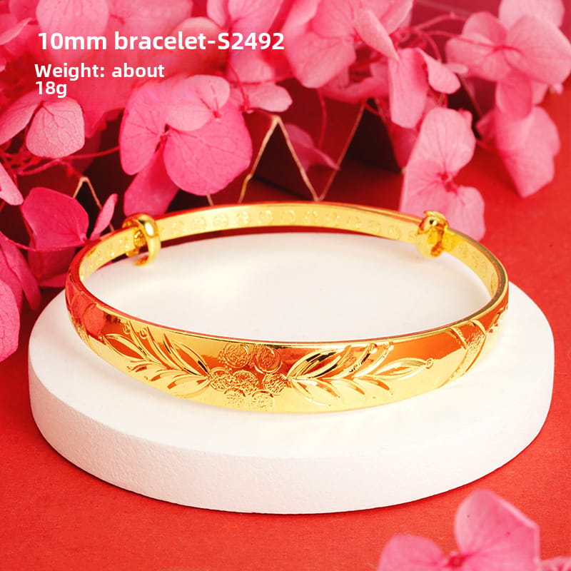 10mm bracelet ring plum blossom-S2492