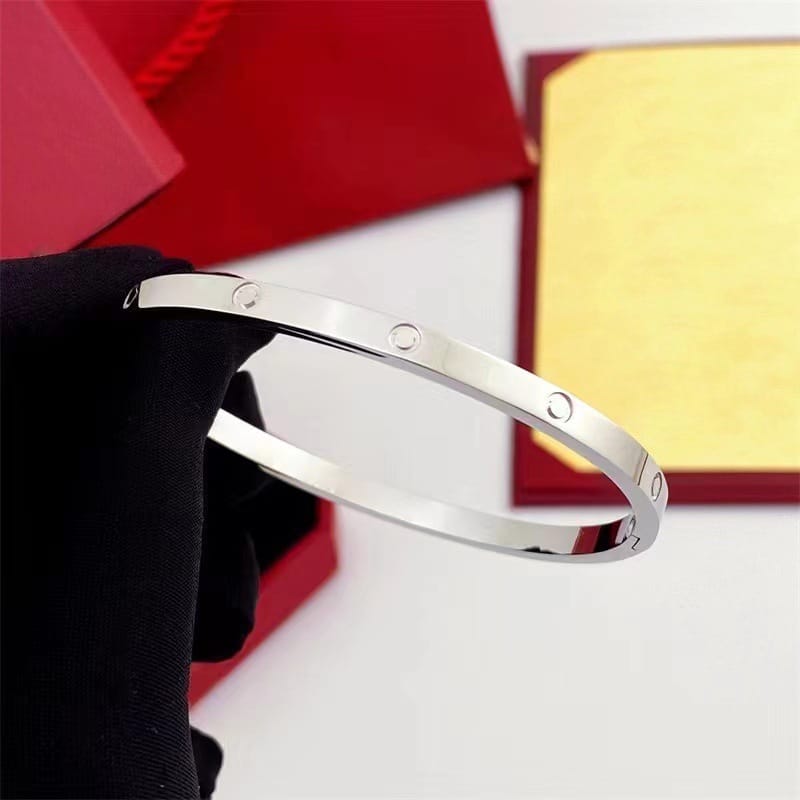 Narrow version silver no drill 17# card plus buckl