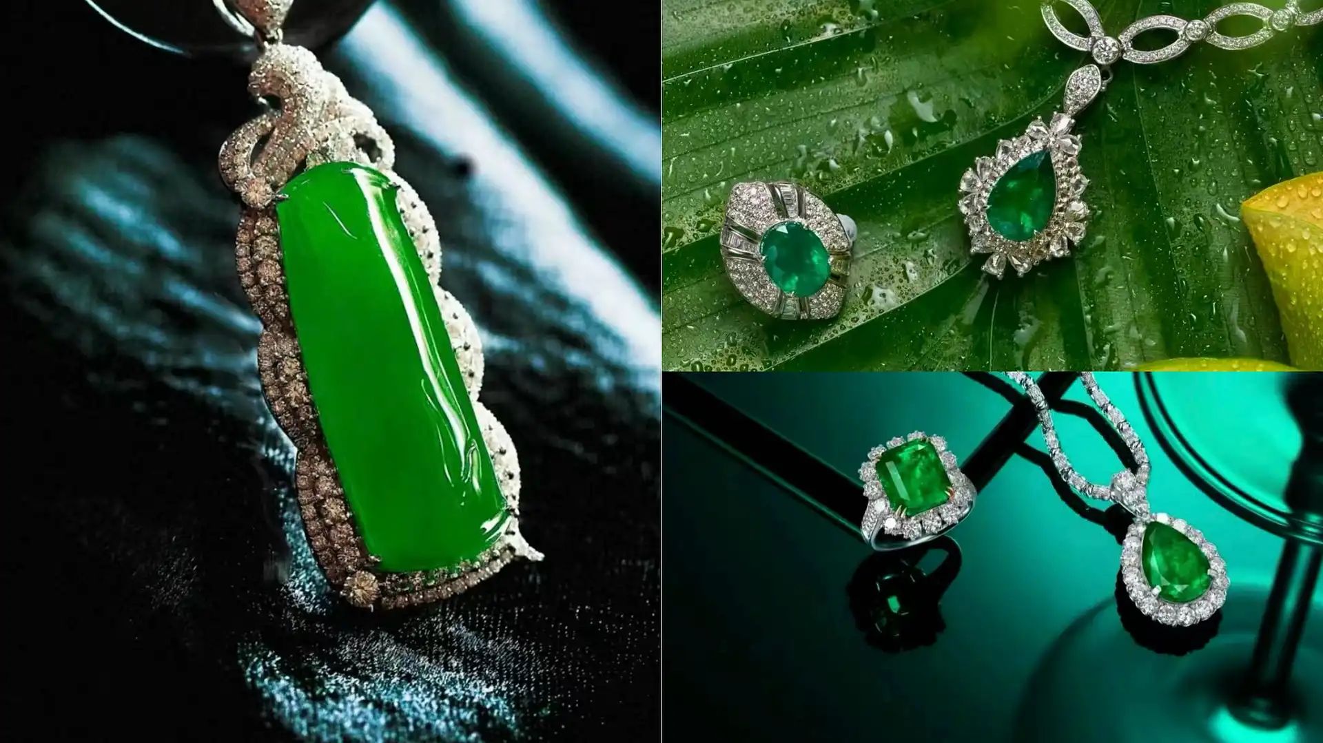 luxury jade rings necklaces pendants