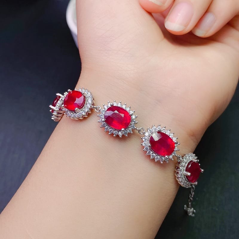 Care Considerations for Natural Ruby Rings Featuring Sterling Silver Bases