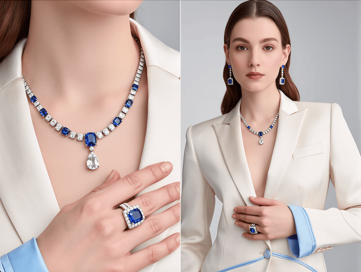 Exploring Sapphire Necklace Silver Collections for Seasonal Gift Ideas